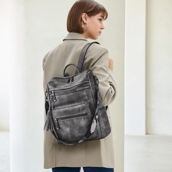 designer leather backpack for women Luxury White Tan Full-Grain Work Place Backpacks for Women - Bloomingdale's